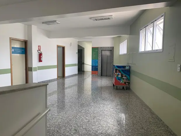 Circulação hospitalar — obra executada pela Soleeng