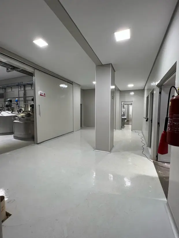 Circulação técnica industrial — obra executada pela Soleeng