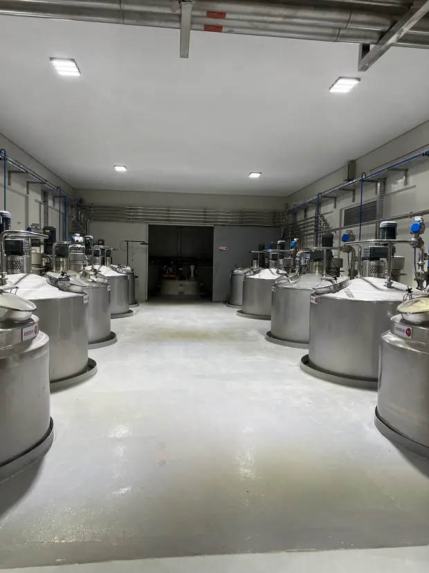 Tanques de processo — obra executada pela Soleeng